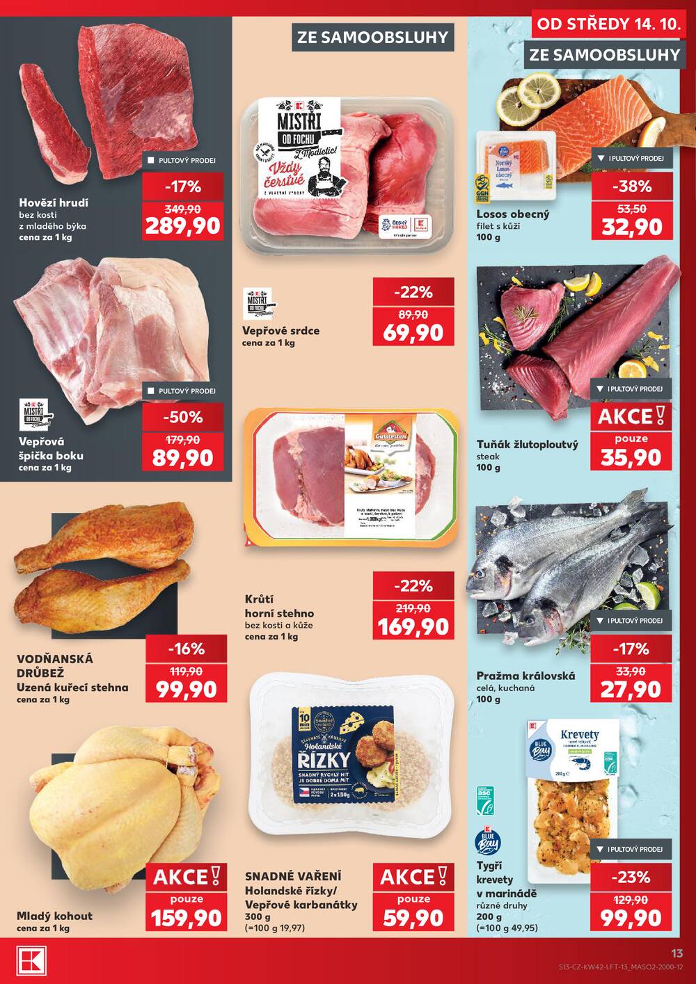 Kaufland 14.10. - 20.10. - Kaufland - Třinec - Lyžbice
