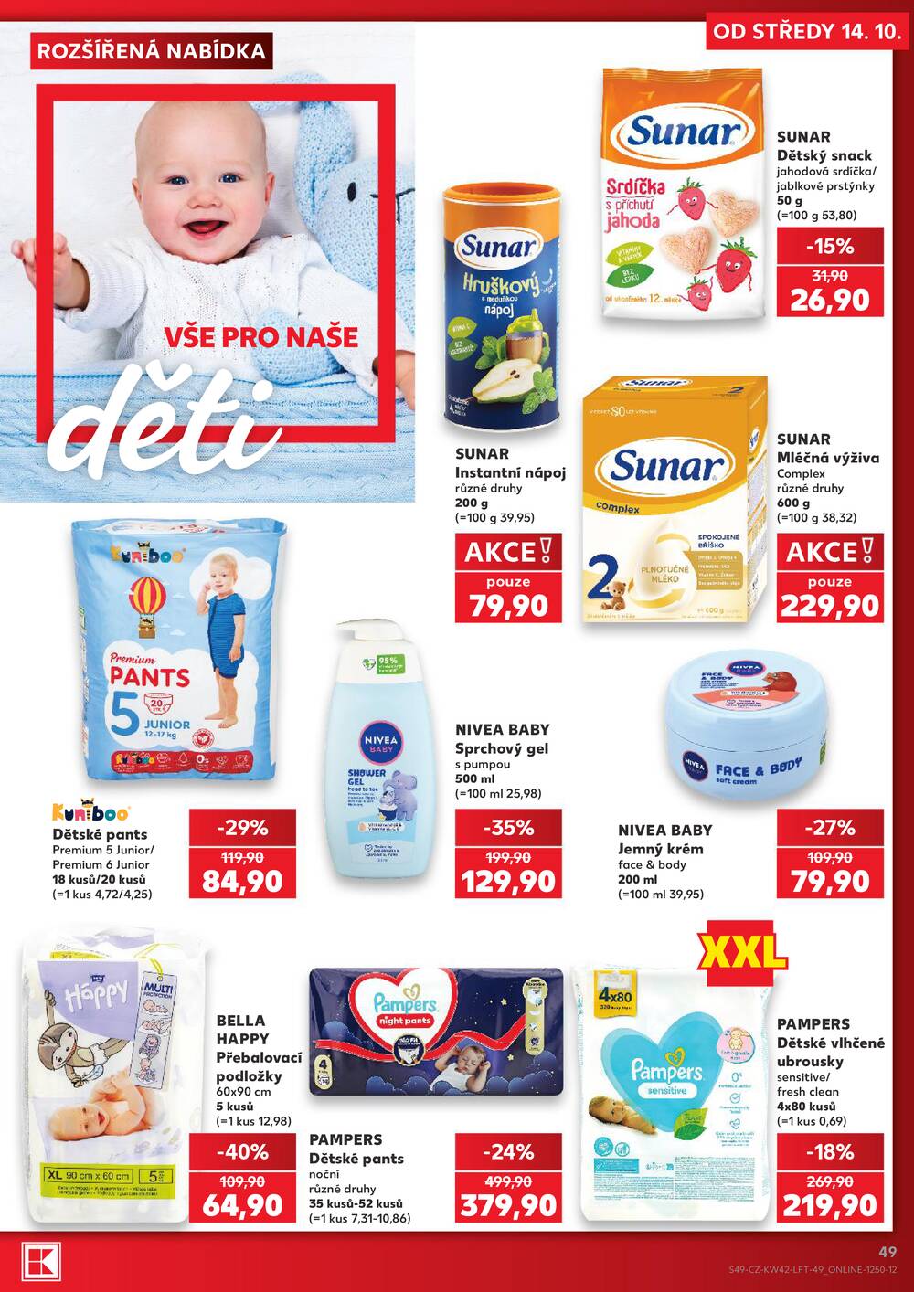 Kaufland 14.10. - 20.10. - Kaufland - Třinec - Lyžbice