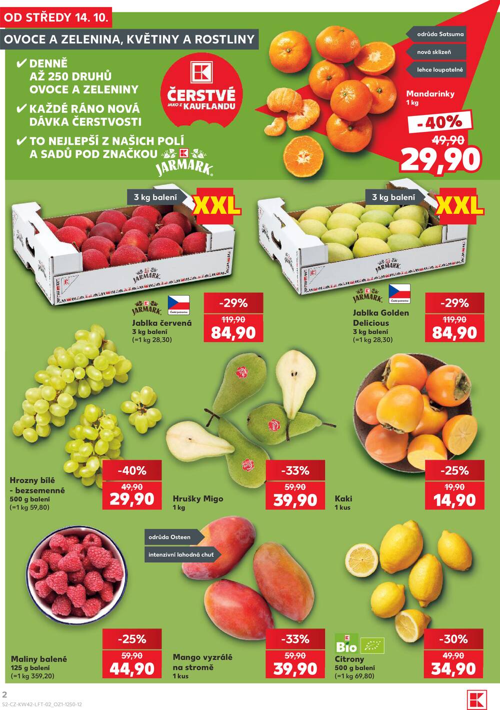 Leták Kaufland - Kaufland 14.10. - 20.10. - Kaufland - Kolín - strana 2 Leták Kaufland - Kaufland 14.10. - 20.10. - Kaufland - Kolín - strana 2