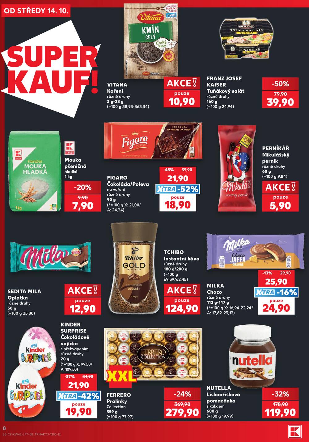 Leták Kaufland - Kaufland 14.10. - 20.10. - Kaufland - Jičín - strana 8 Leták Kaufland - Kaufland 14.10. - 20.10. - Kaufland - Jičín - strana 8