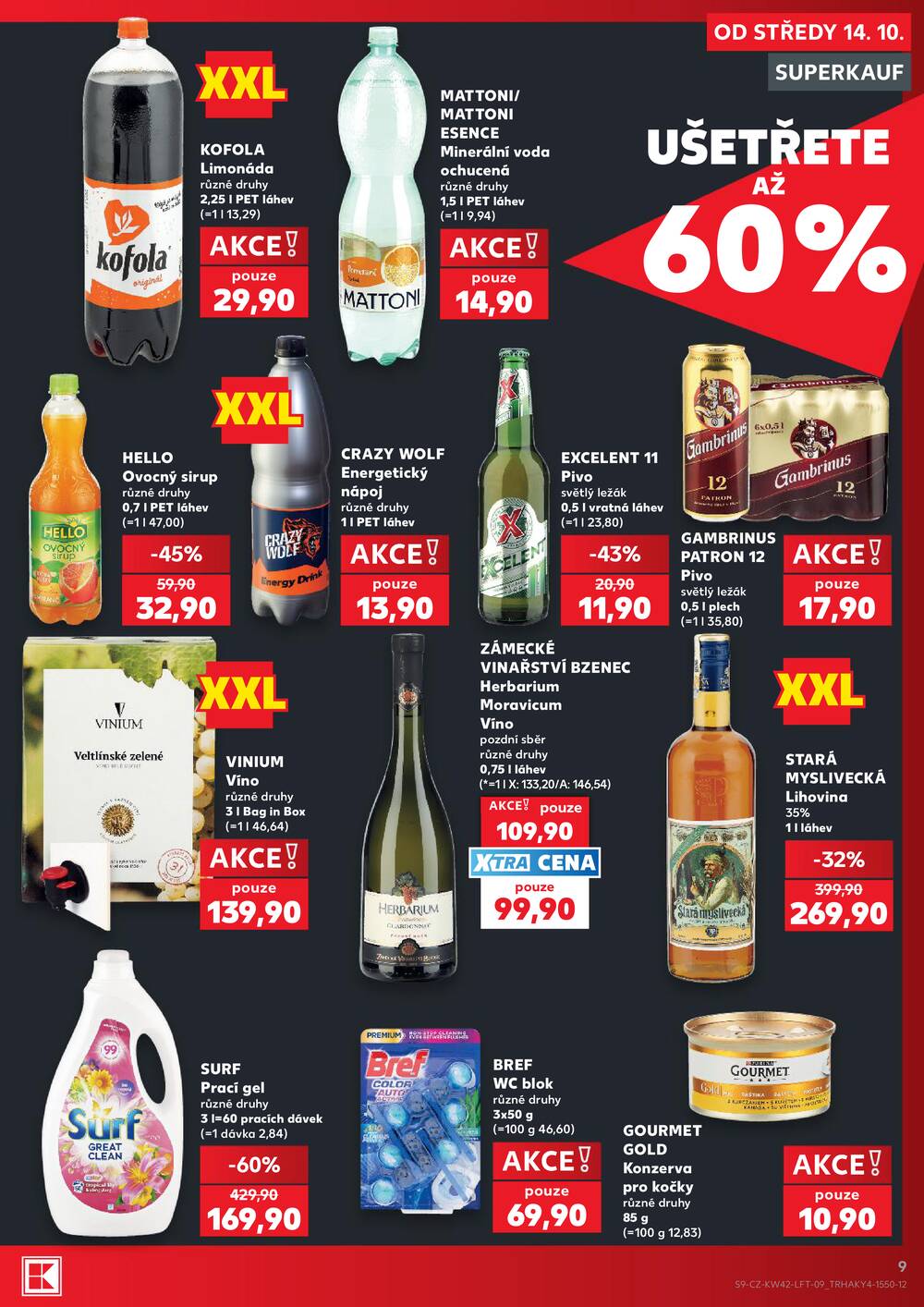 Kaufland 14.10. - 20.10. - Kaufland - Kuřim