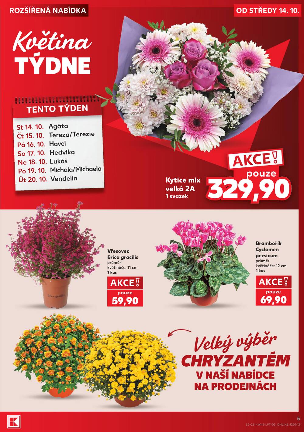 Kaufland 14.10. - 20.10. - Kaufland - Přerov Lýsky