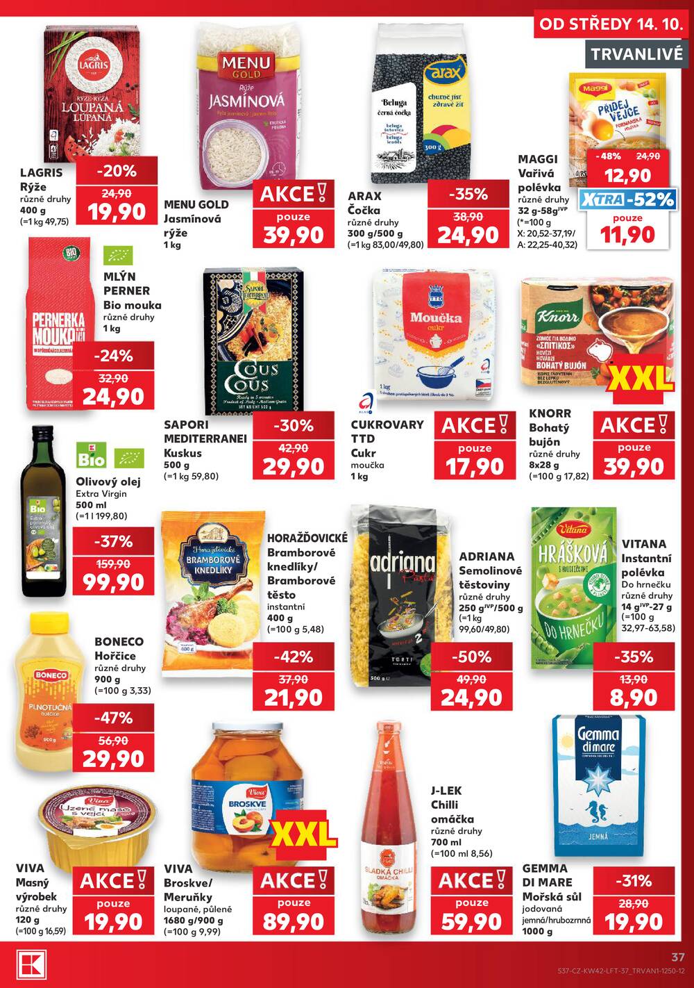 Kaufland 14.10. - 20.10. - Kaufland - Ostrava - Moravská Ostrava