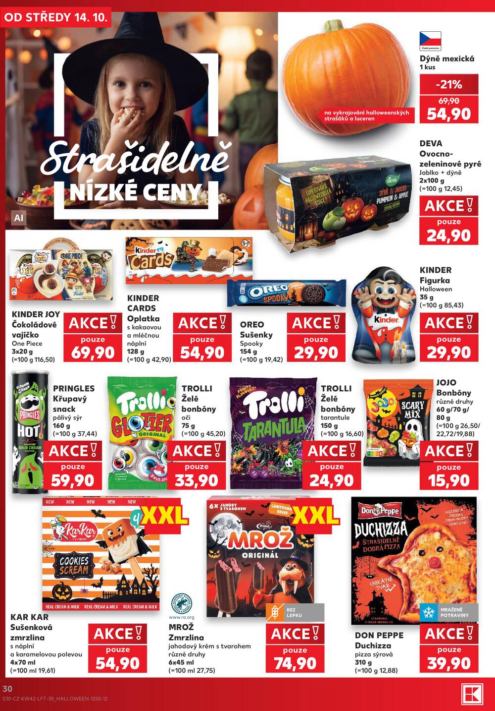 Kaufland 14.10. - 20.10. - Kaufland - Praha 8 (Malý Klín)