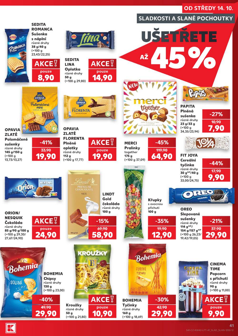 Kaufland 14.10. - 20.10. - Kaufland - Havířov (Před Tratí)