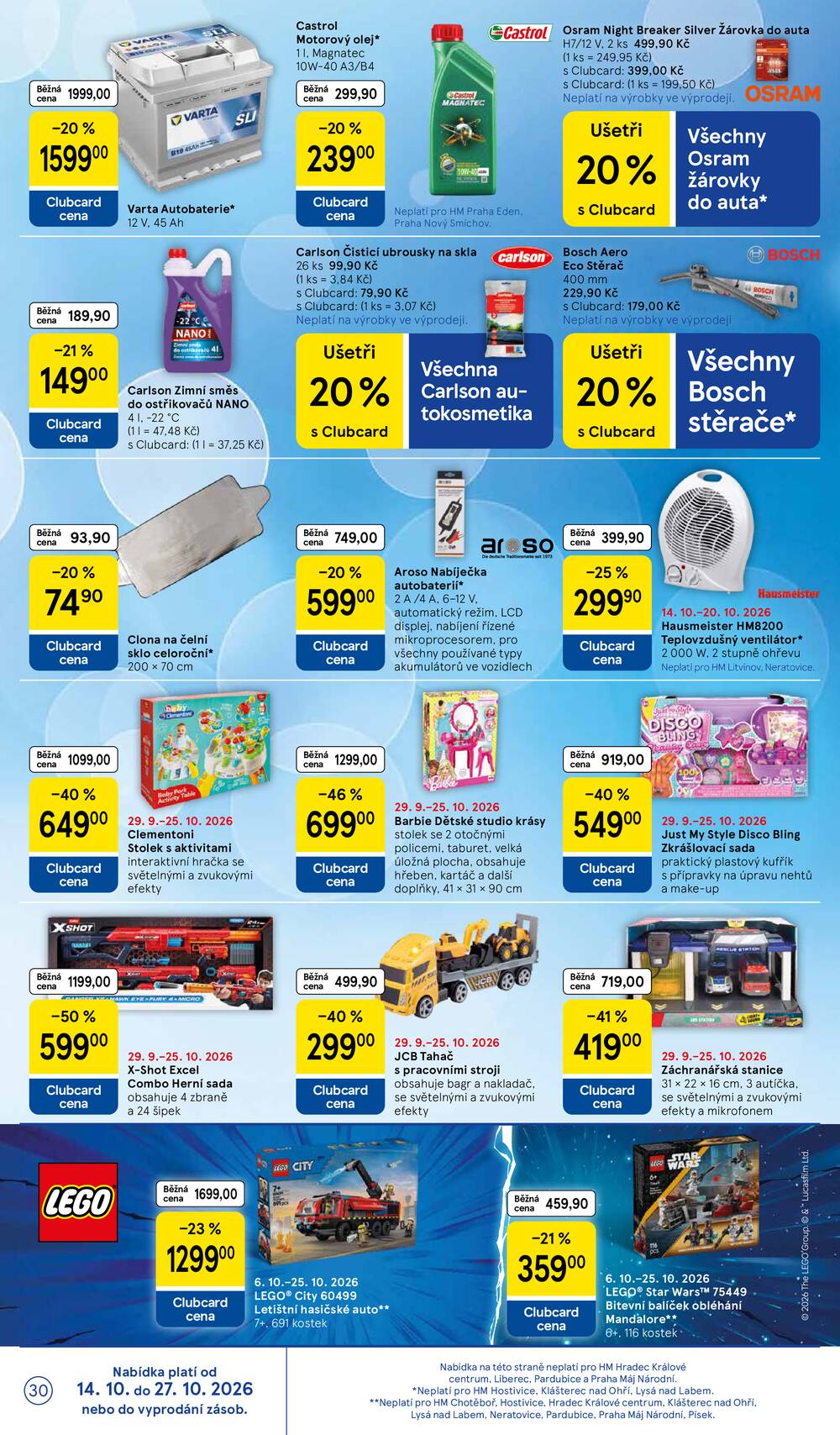 Tesco hypermarkety od 14.10. do 20.10.2026