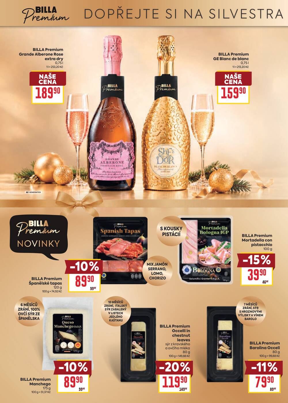 BILLA katalog Premium od 21.10. do 31.12.2026