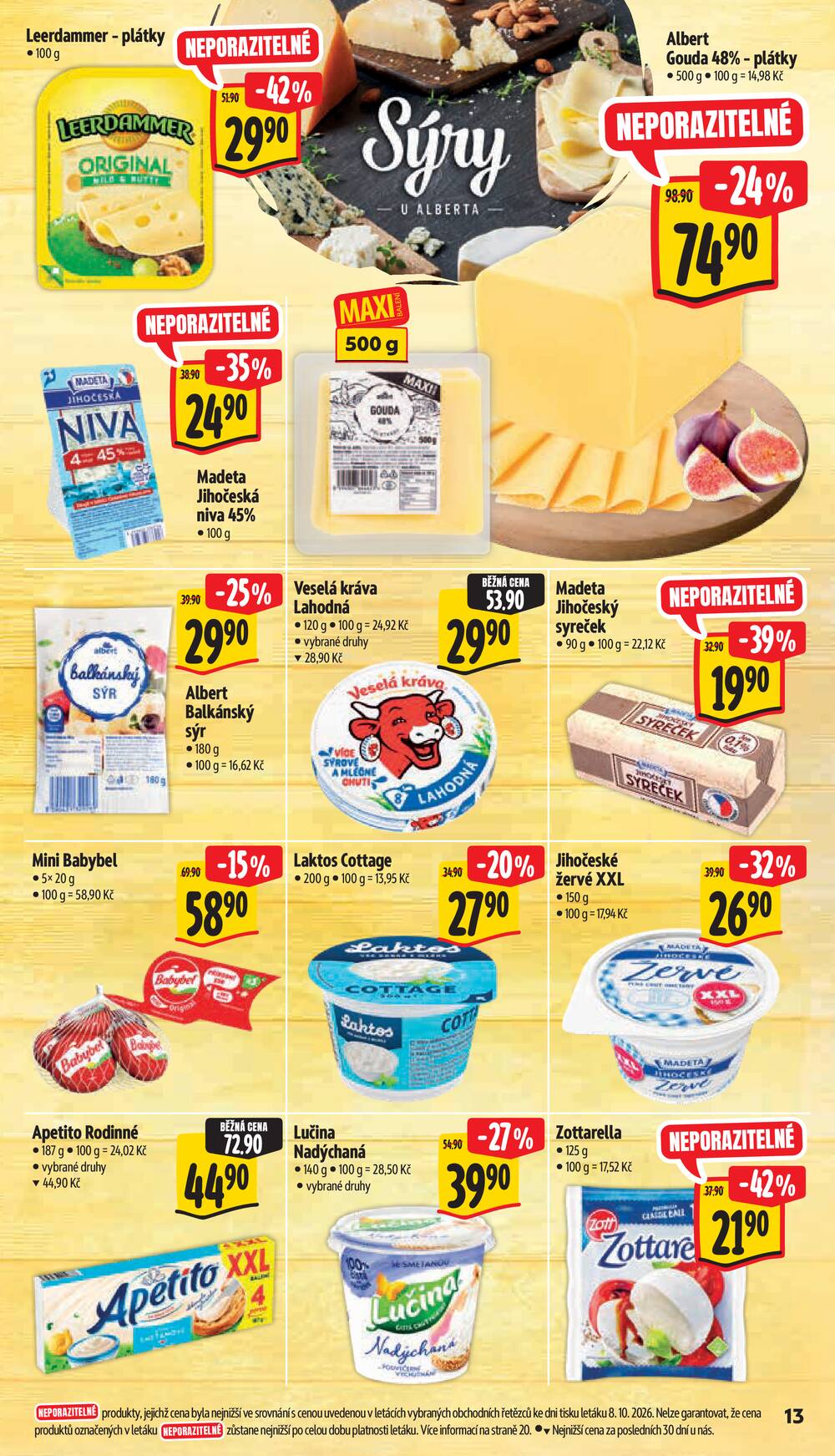 Albert Hypermarket Jihomoravský od 14.10. do 20.10.2026