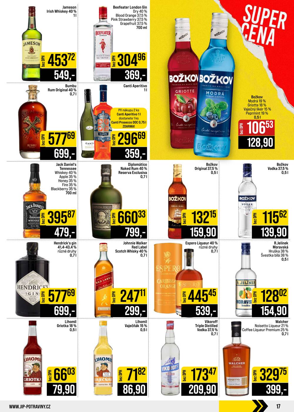 Leták JIP - JIP Cash & Carry Brno, Praha, Ostrava, Jilemnice, Pardubice, Ostrava, Karlovy Vary, Olomouc a Zlín od 14.10. do 20.10.2026 - strana 17 Leták JIP - JIP Cash & Carry Brno, Praha, Ostrava, Jilemnice, Pardubice, Ostrava, Karlovy Vary, Olomouc a Zlín od 14.10. do 20.10.2026 - strana 17