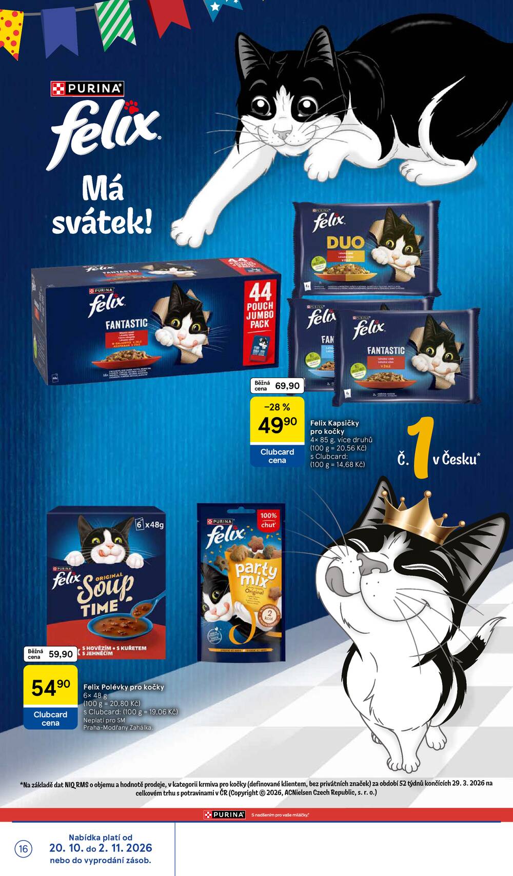 Leták Tesco - Tesco supermarkety od 21.10. do 27.10.2026 - strana 16 Leták Tesco - Tesco supermarkety od 21.10. do 27.10.2026 - strana 16