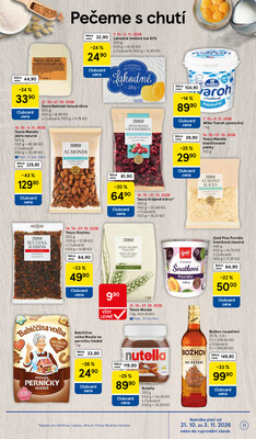 Tesco supermarkety od 21.10. do 27.10.2026