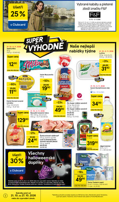 Tesco hypermarkety od 21.10. do 27.10.2026
