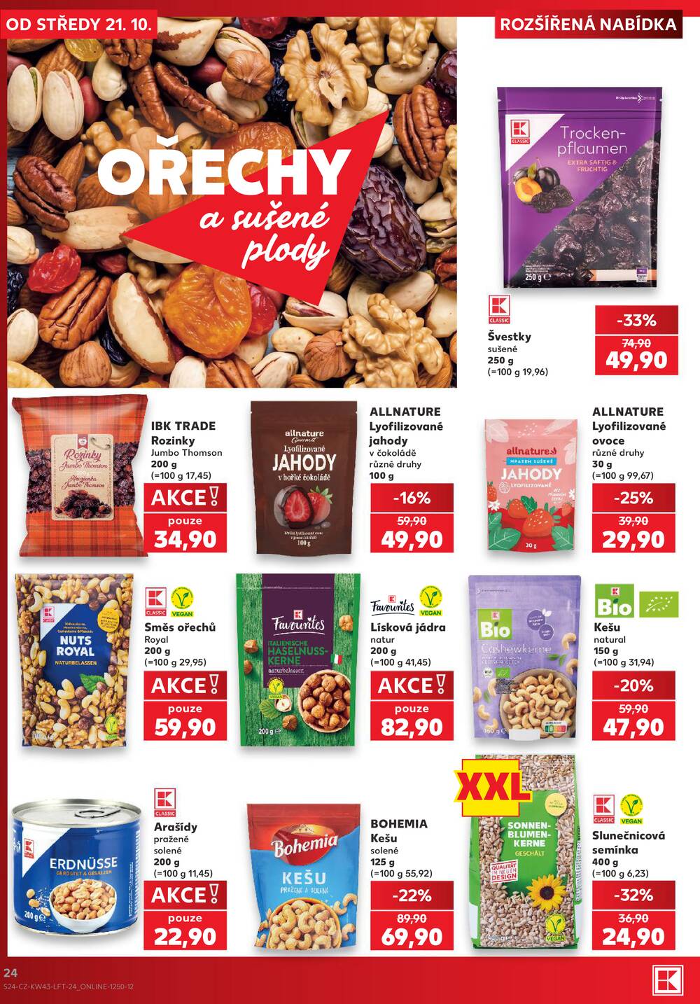 Kaufland 21.10. - 27.10. - Kaufland - Třeboň