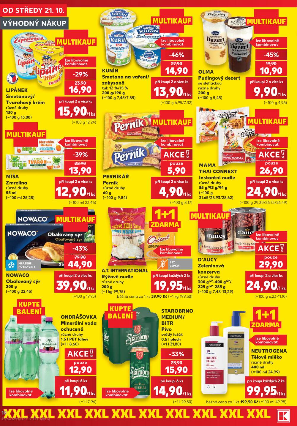 Kaufland 21.10. - 27.10. - Kaufland - Praha 4 (Michle)