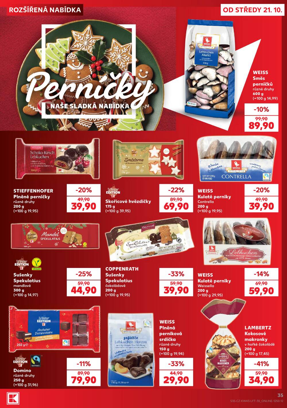 Leták Kaufland - Kaufland 21.10. - 27.10. - Kaufland - Litoměřice - strana 35