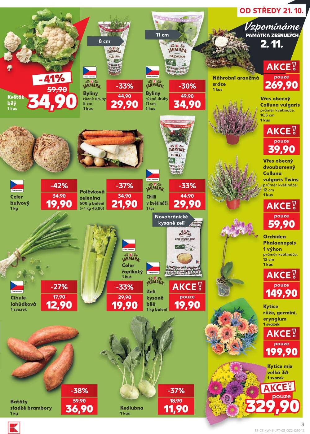 Leták Kaufland - Kaufland 21.10. - 27.10. - Kaufland - Beroun - strana 3