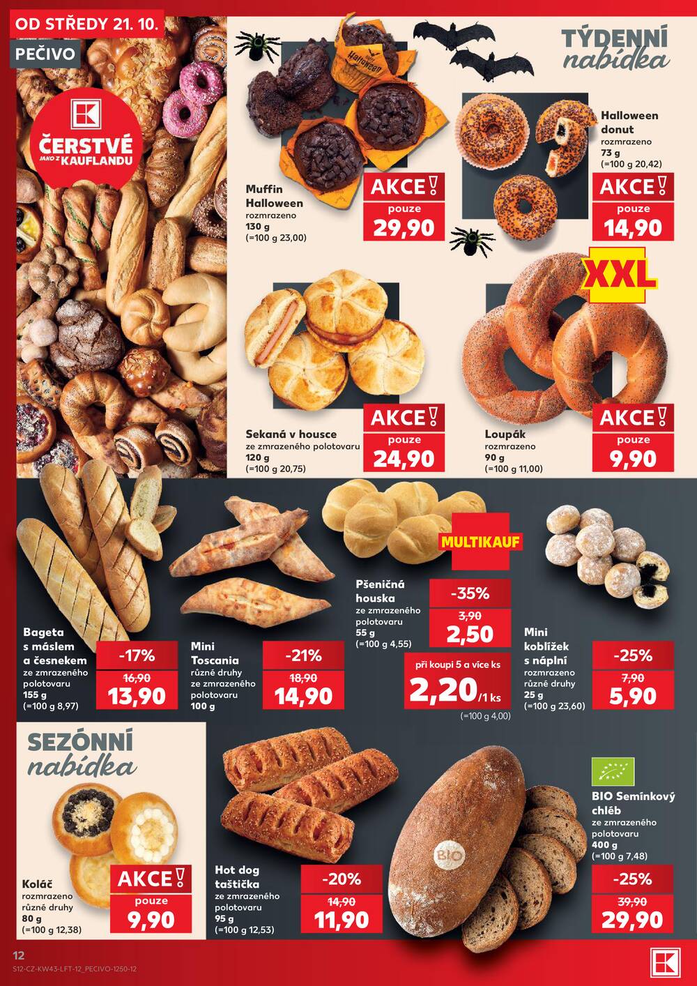 Kaufland 21.10. - 27.10. - Kaufland - Trutnov