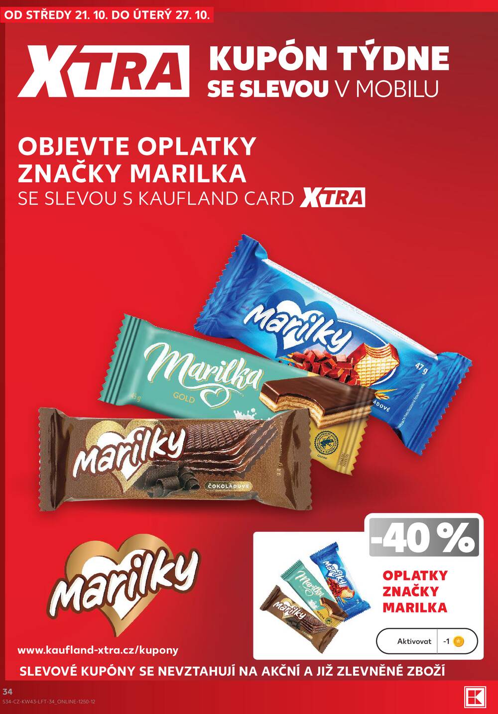 Kaufland 21.10. - 27.10. - Kaufland - Trutnov