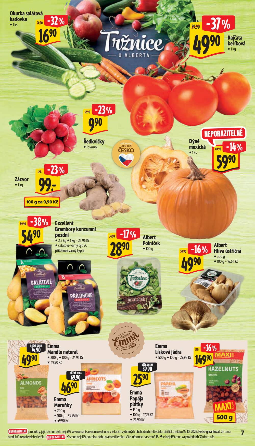 Albert Supermarket od 21.10. do 27.10.2026