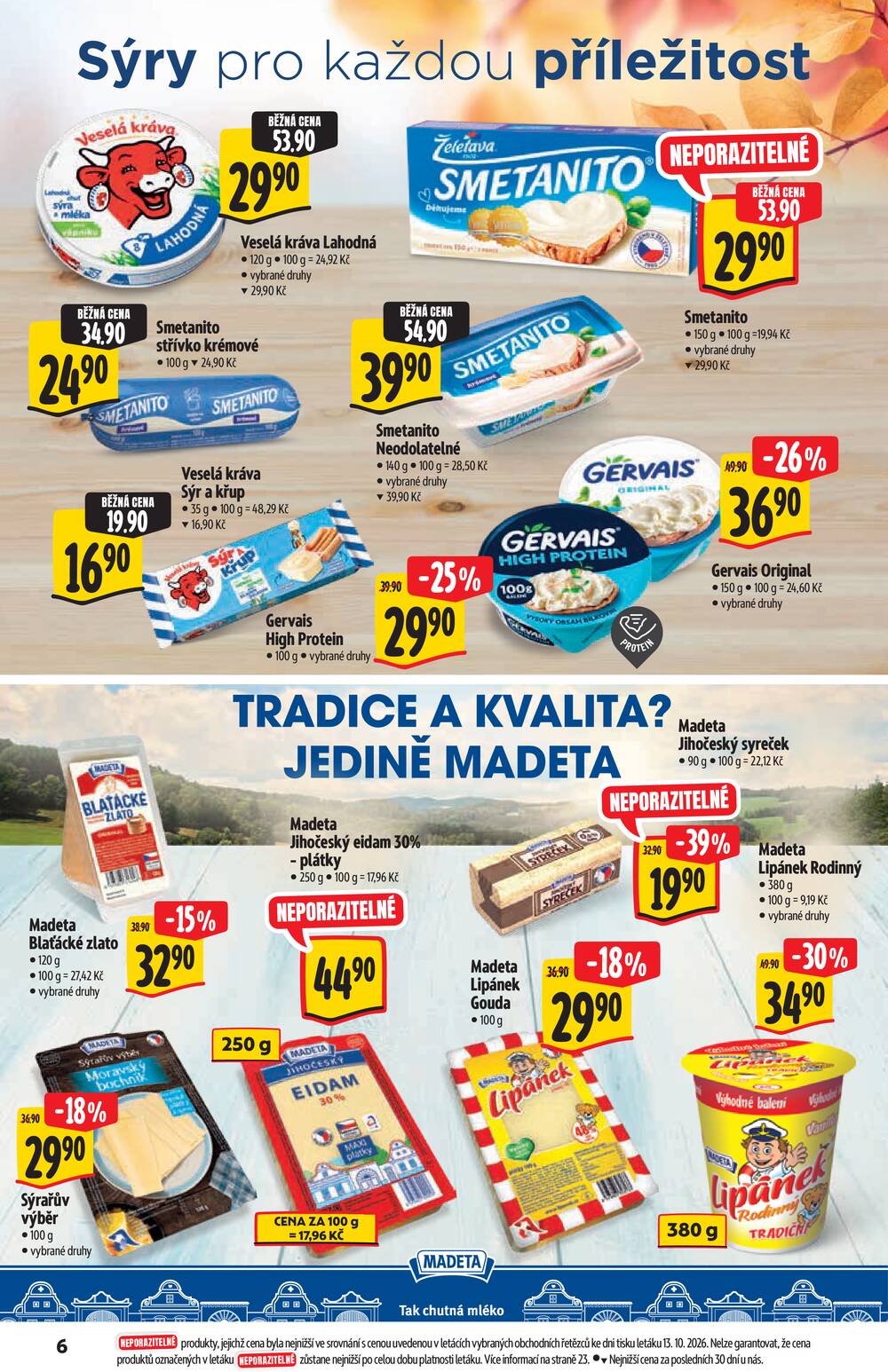 Leták Albert - Albert Hypermarket katalog Brand od 21.10. do 3.11.2026 - strana 6 Leták Albert - Albert Hypermarket katalog Brand od 21.10. do 3.11.2026 - strana 6