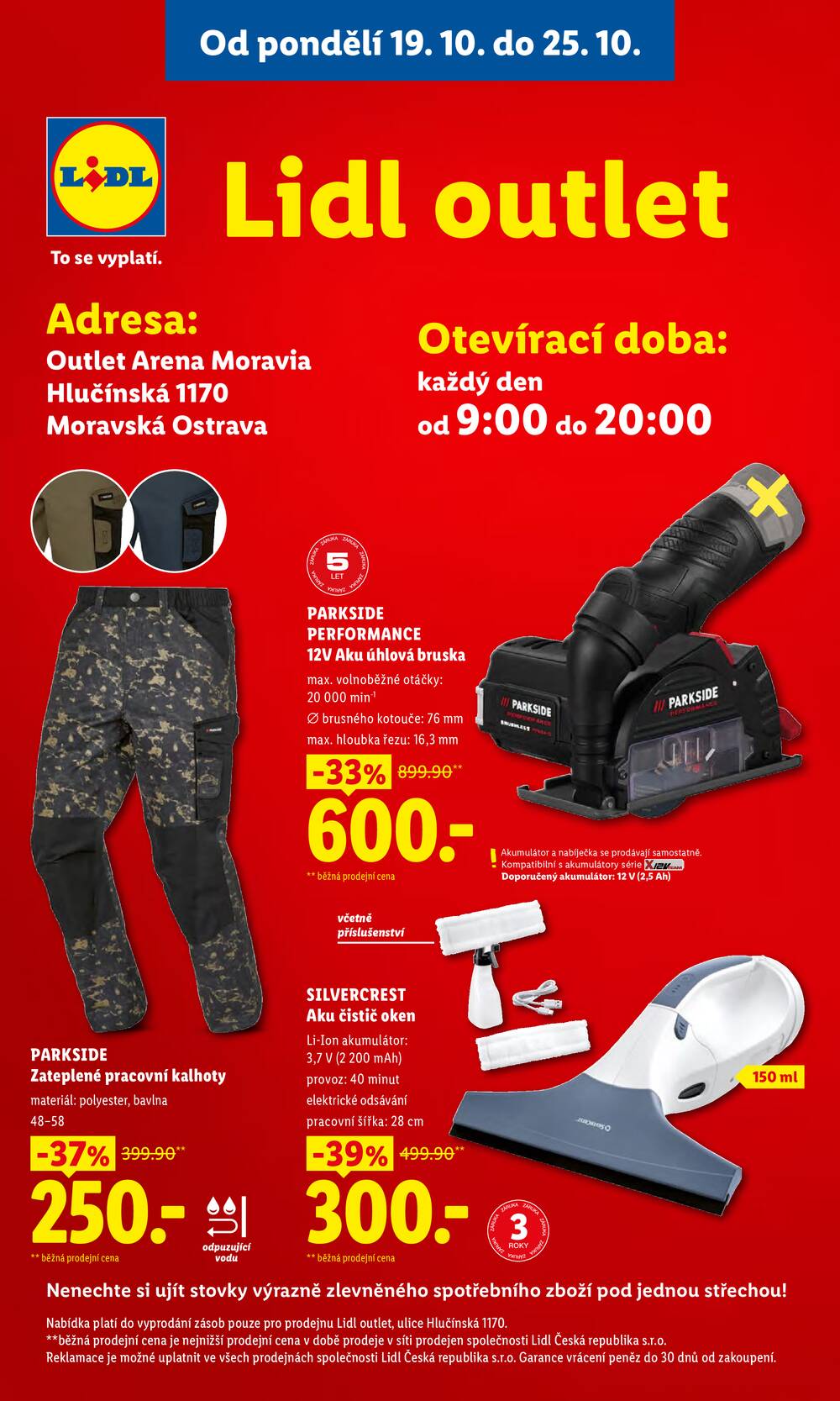 Lidl od 19.10. do 21.10.2026