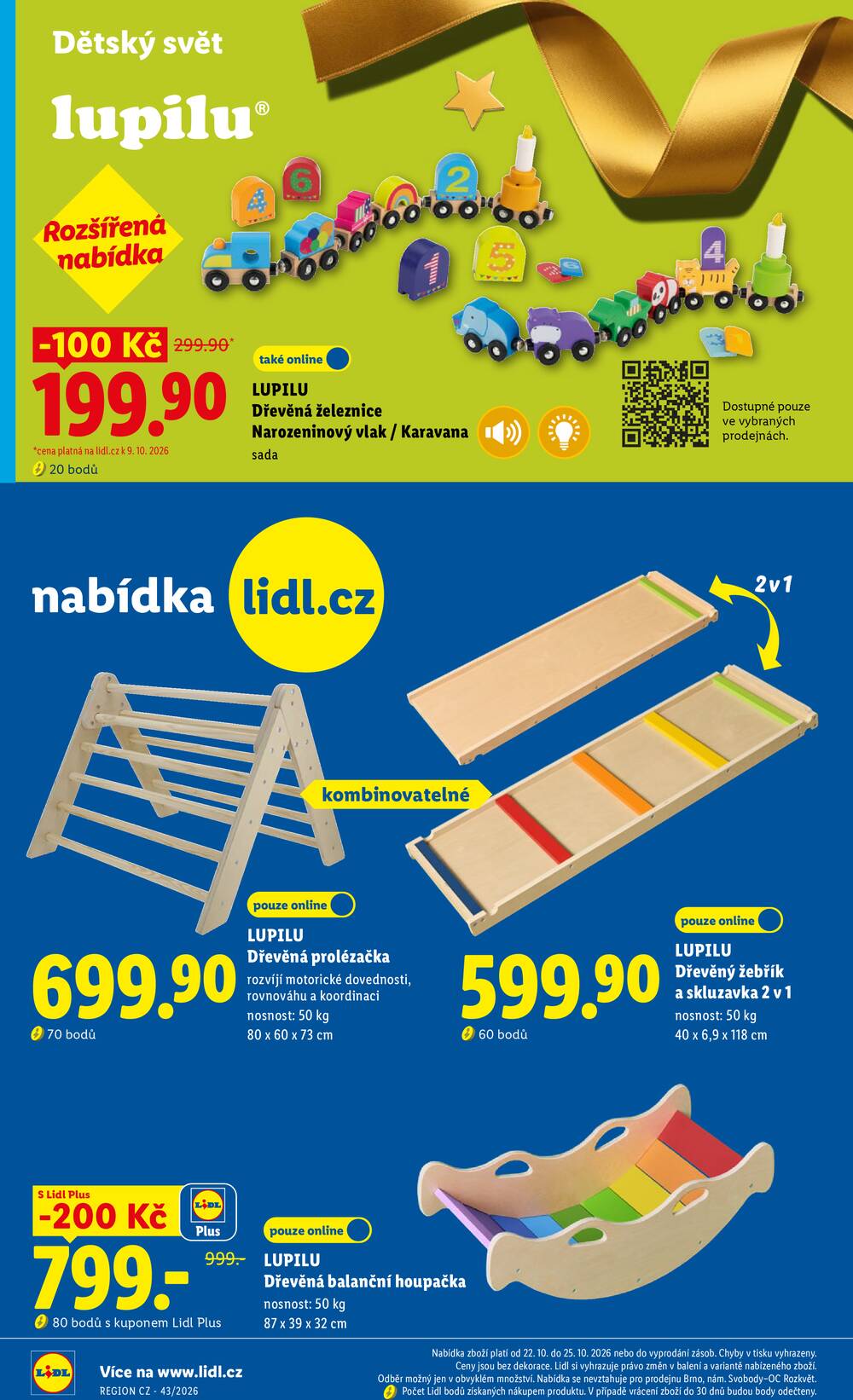 Lidl Čtvrtek od 22.10. do 25.10.2026