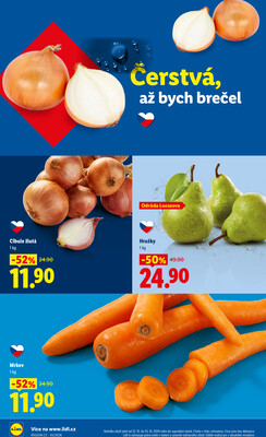 Lidl Čtvrtek od 22.10. do 25.10.2026