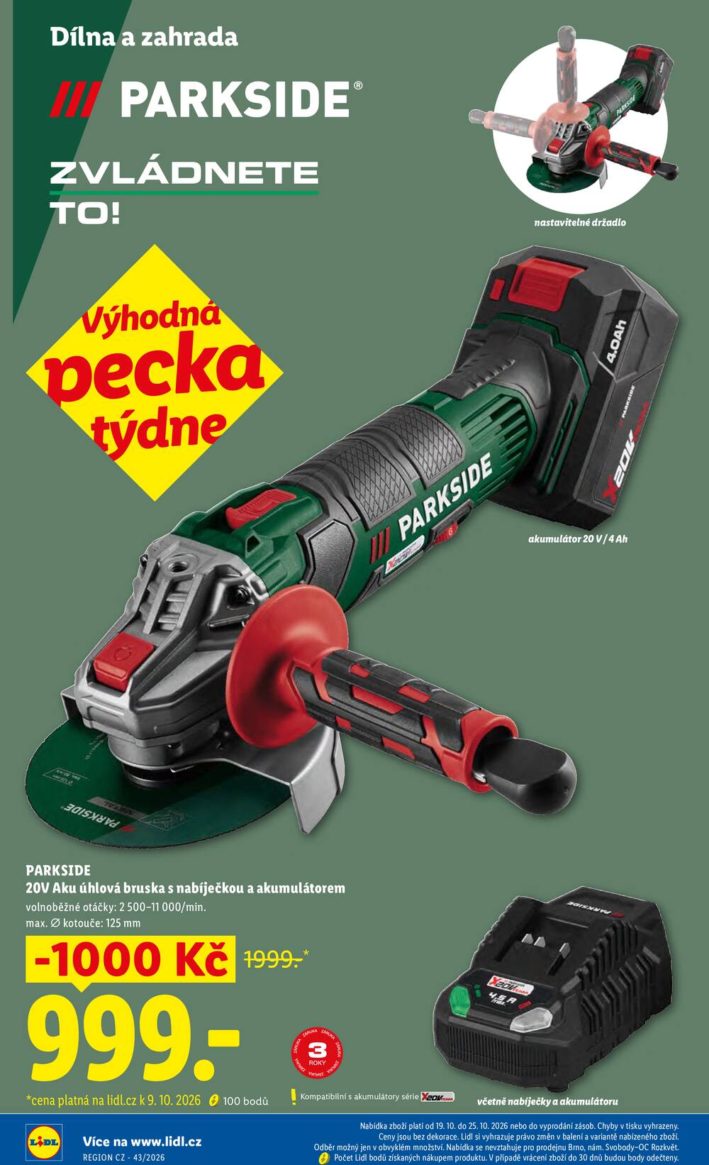 Leták Lidl - Lidl Spotřební zboží 19.10. - 25.10. - strana 7 Leták Lidl - Lidl Spotřební zboží 19.10. - 25.10. - strana 7