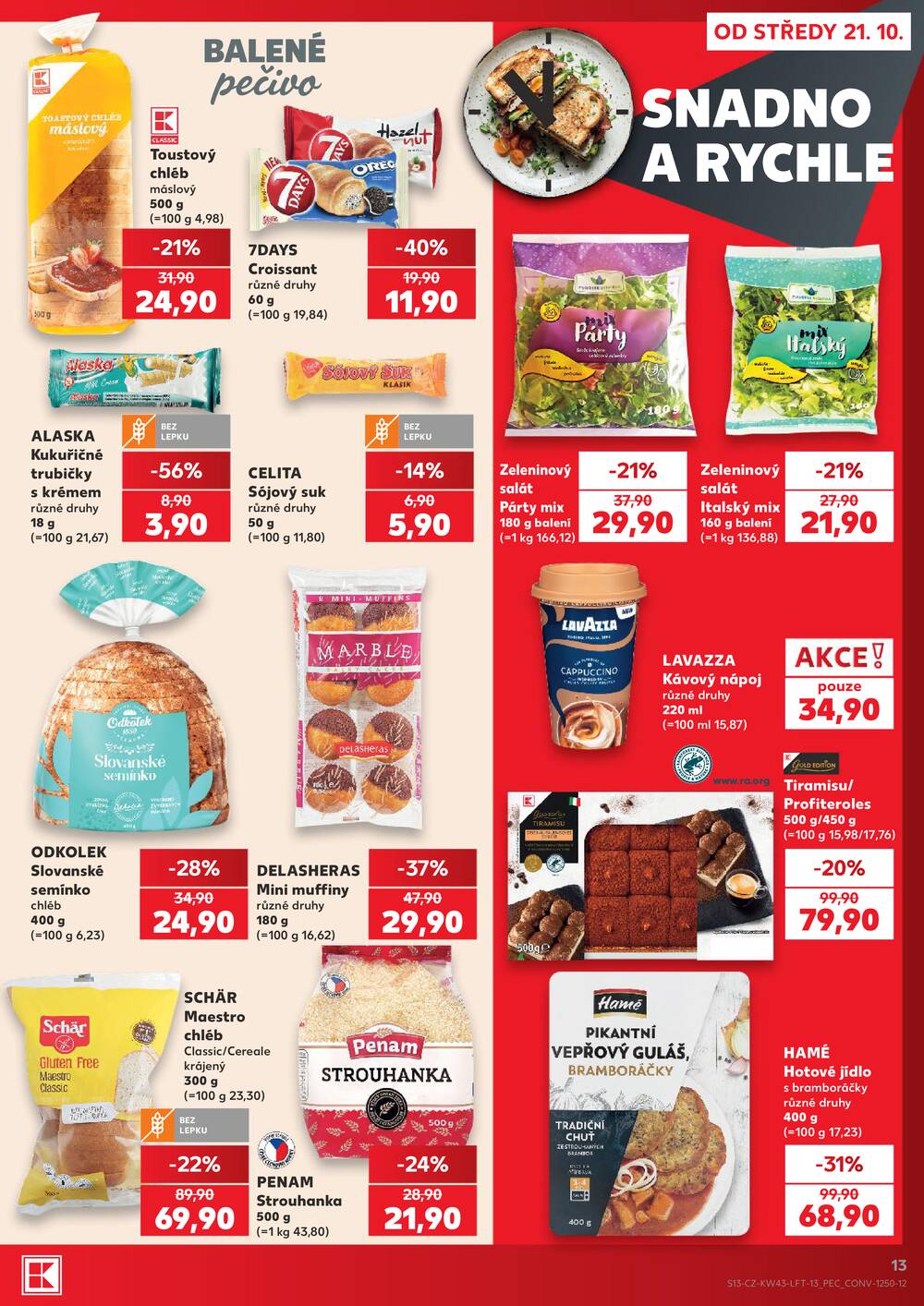 Kaufland 21.10. - 27.10. - Kaufland - Frýdek Místek