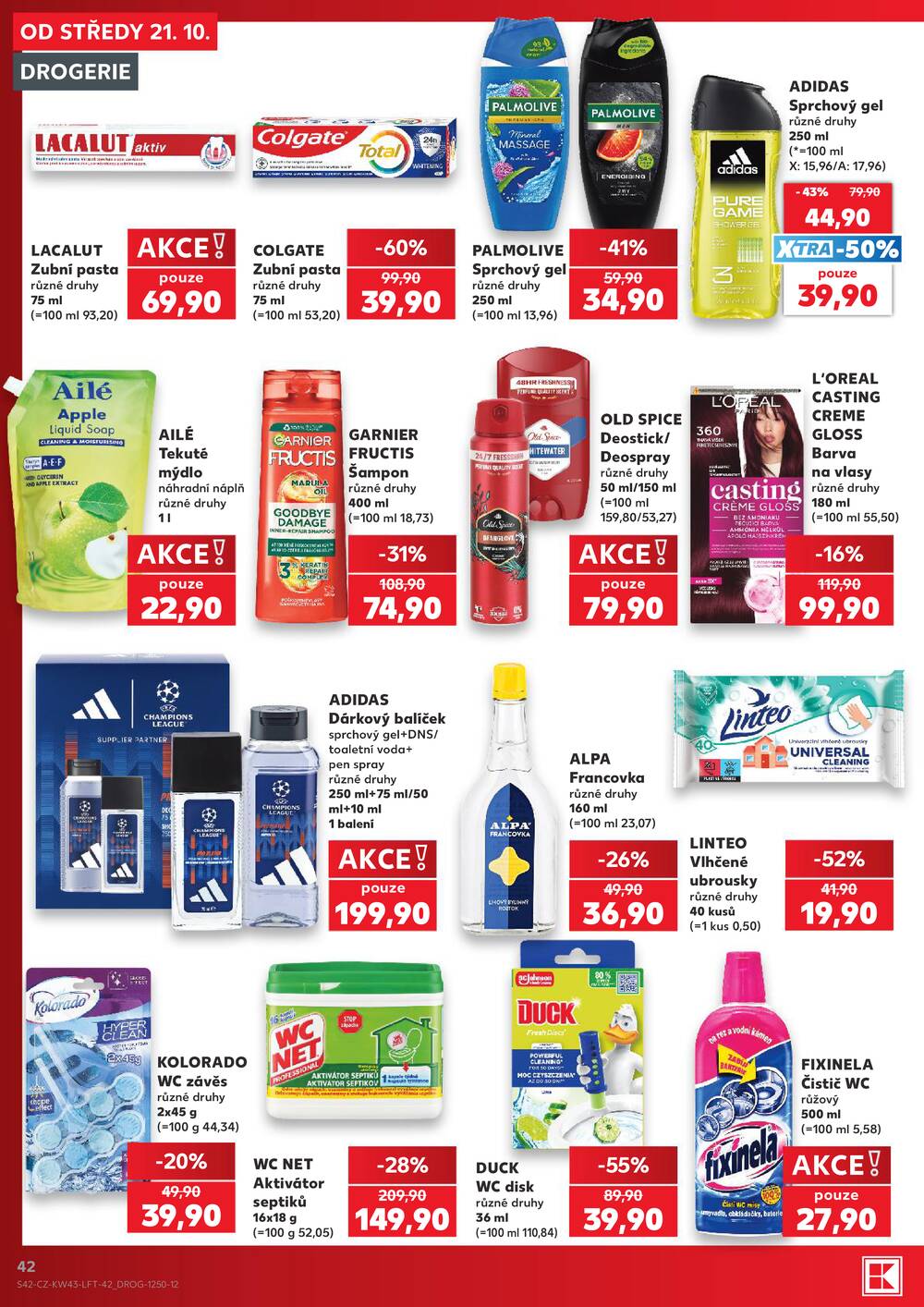 Kaufland 21.10. - 27.10. - Kaufland - Opava - Kateřinky