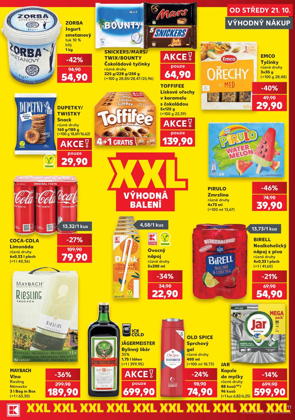 Kaufland 21.10. - 27.10. - Kaufland - Plzeň - Košutka