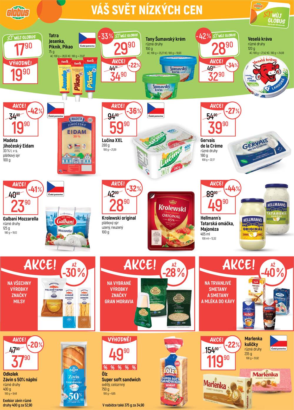 Akční leták Globus 21.10. - 27.10.2026 - Globus Opava