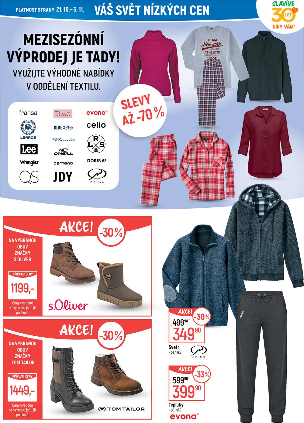 Akční leták Globus 21.10. - 27.10.2026 - Globus Opava