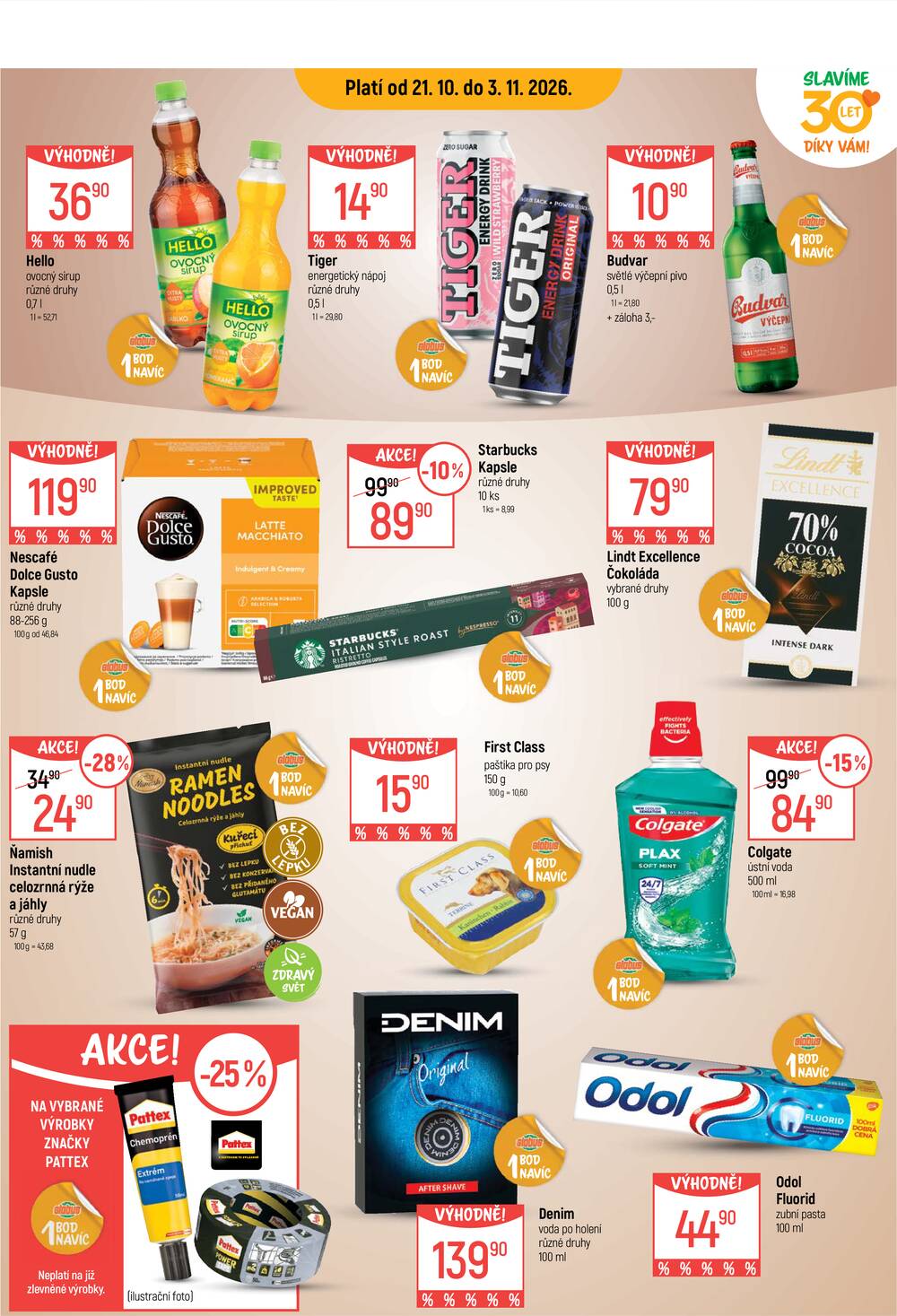 Akční leták Globus 21.10. - 27.10.2026 - Globus Pardubice