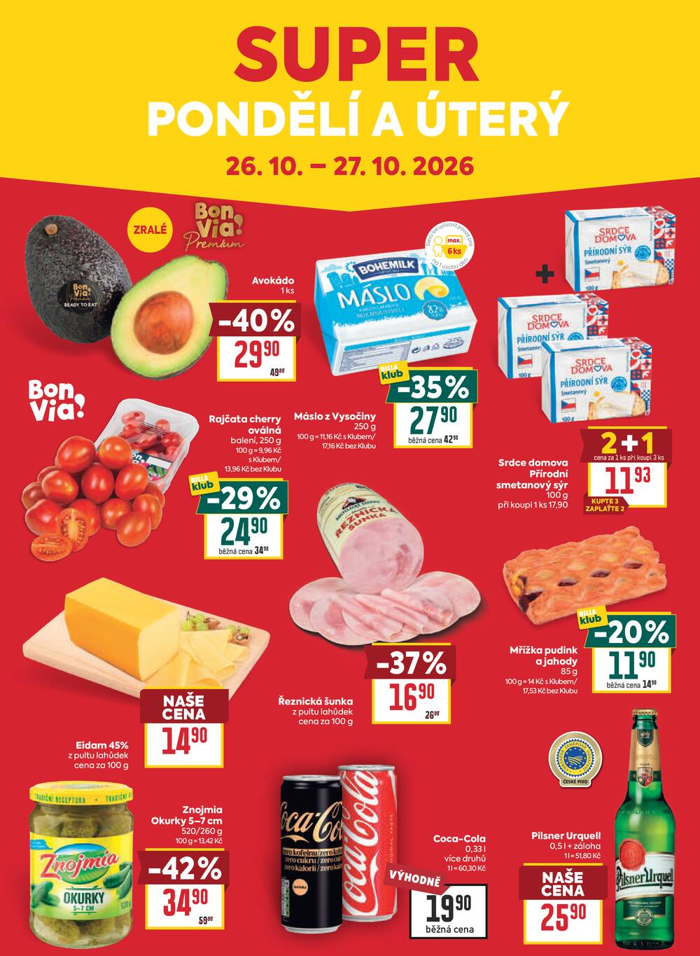BILLA malý leták od 21.10. do 27.10.2026
