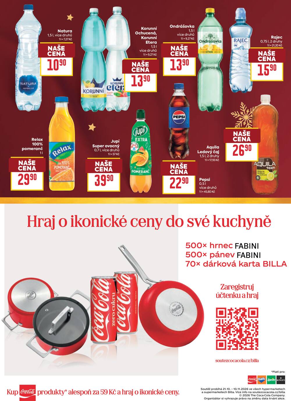 Leták BILLA - Billa katalog Vánoce od 21.10. do 10.11.2026 - strana 18 Leták BILLA - Billa katalog Vánoce od 21.10. do 10.11.2026 - strana 18