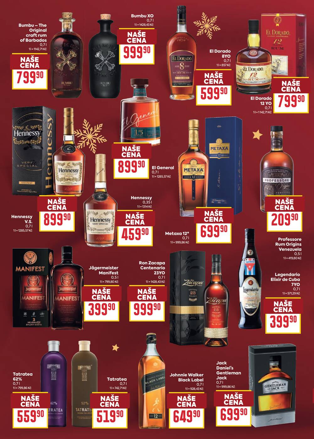 Billa katalog Vánoce od 21.10. do 10.11.2026