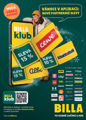Billa katalog Vánoce od 21.10. do 10.11.2026