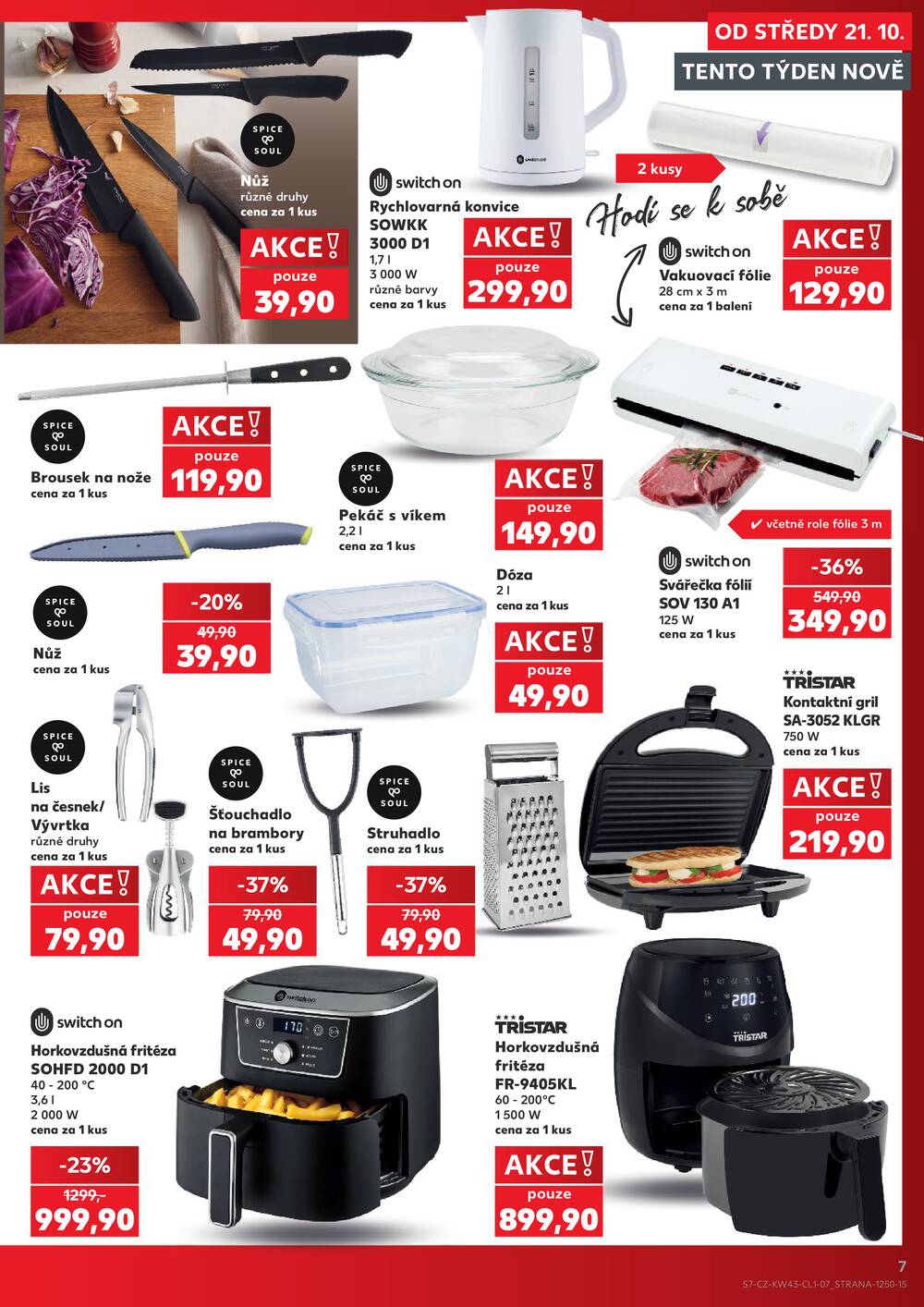 Leták Kaufland - Kaufland - Spotřební zboží - 21.10.-27.10.2026 - strana 7