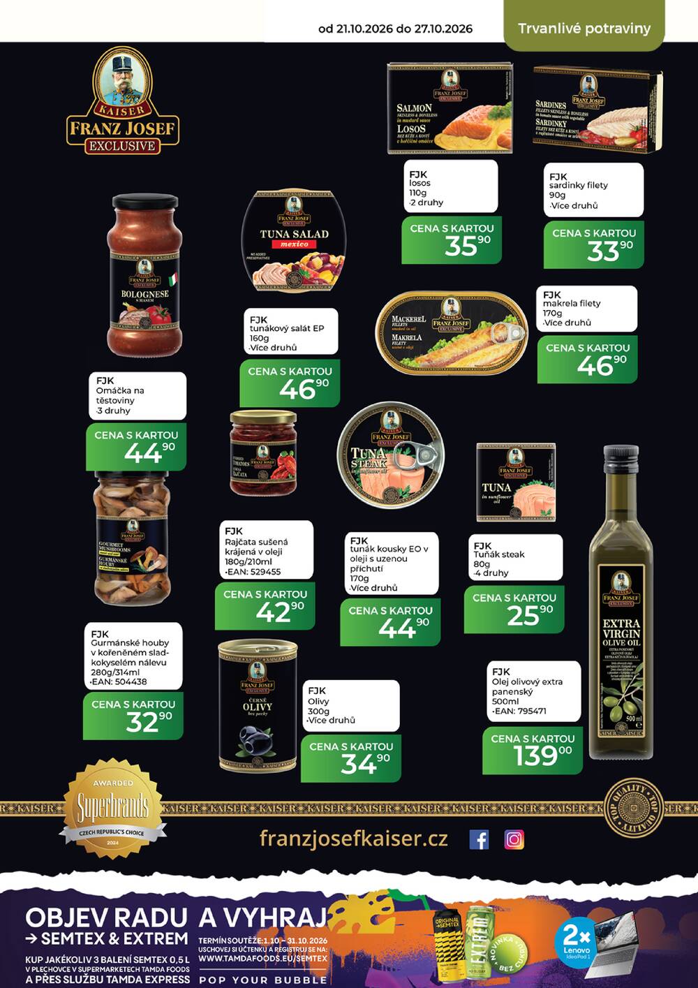Leták Tamda Foods - Tamda Foods od 21.10. do 27.10.2026 - strana 43