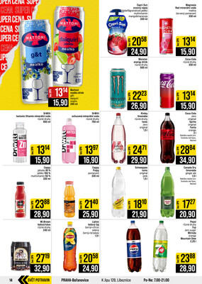 JIP Cash & Carry České Budějovice, Most, Náchod, Polička, Sušice a Svoboda nad Úpou od 21.10. do 27.10.2026