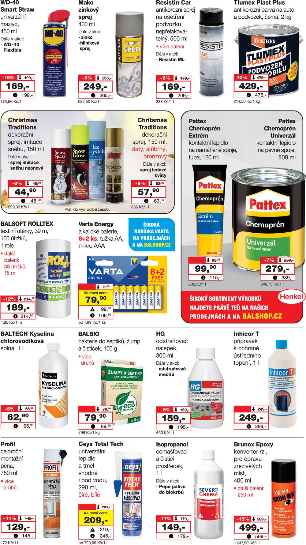 Leták Barvy a laky drogerie  - Barvy a laky drogerie od 24.10. do 13.11.2026 - strana 5