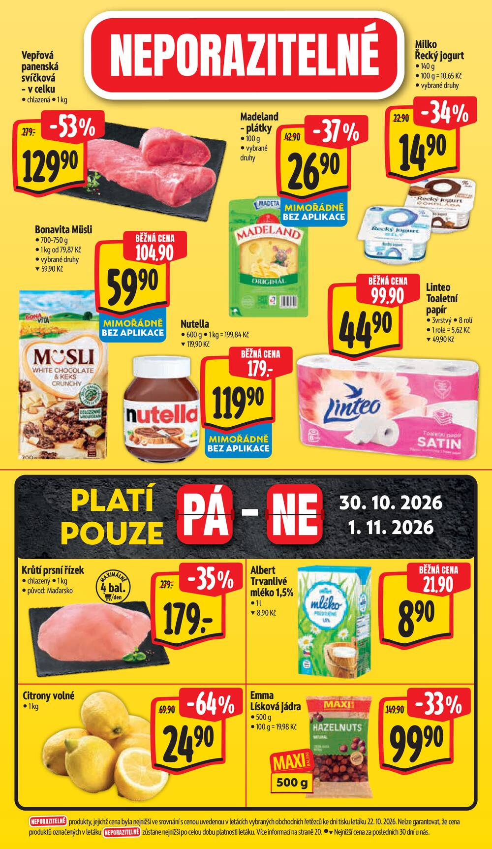 Albert Supermarket od 29.10. do 3.11.2026