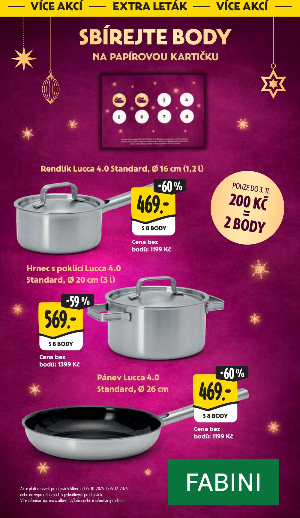 Albert  Hypermarket od 29.10. do 3.11.2026