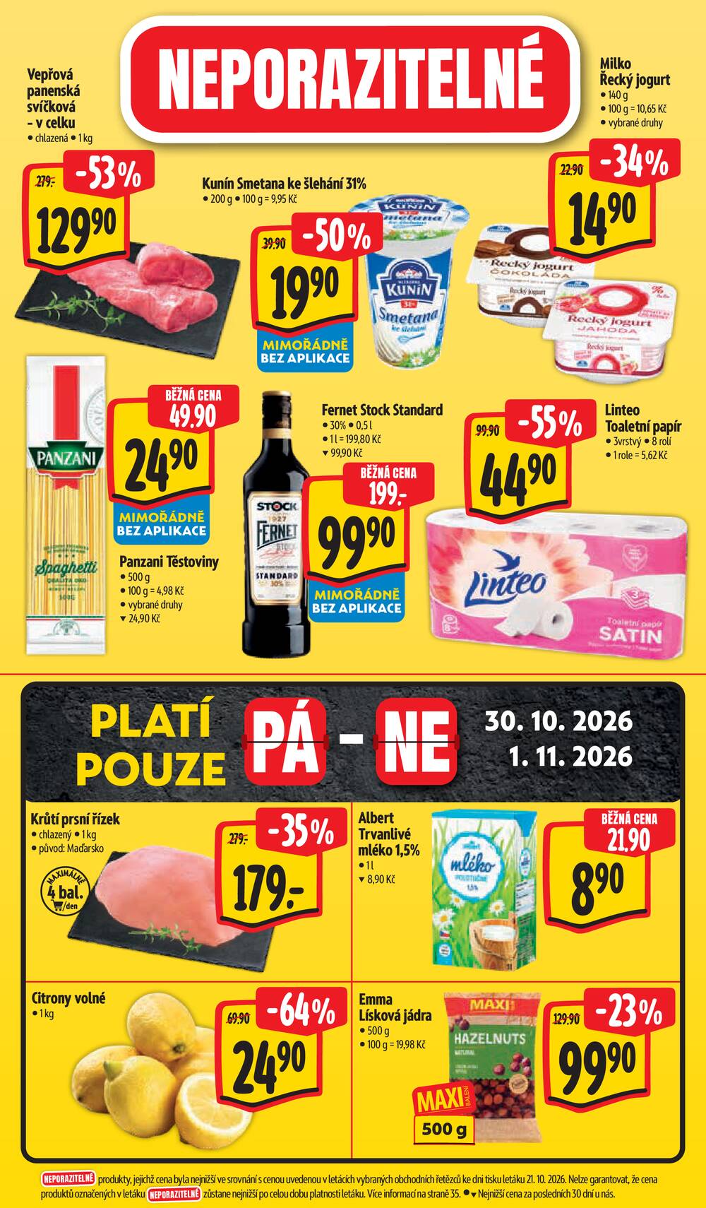 Leták Albert - Albert Hypermarket Jihomoravský od 29.10. do 3.11.2026 - strana 8 Leták Albert - Albert Hypermarket Jihomoravský od 29.10. do 3.11.2026 - strana 8