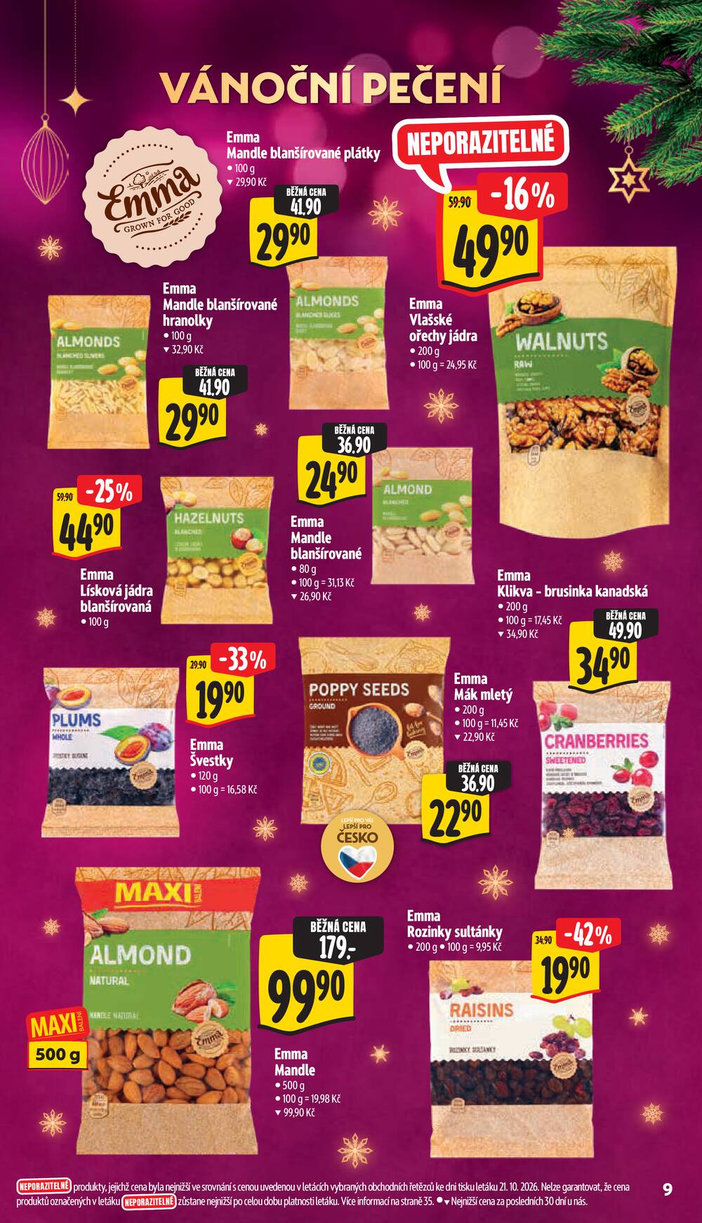 Leták Albert - Albert Hypermarket Jihomoravský od 29.10. do 3.11.2026 - strana 17 Leták Albert - Albert Hypermarket Jihomoravský od 29.10. do 3.11.2026 - strana 17