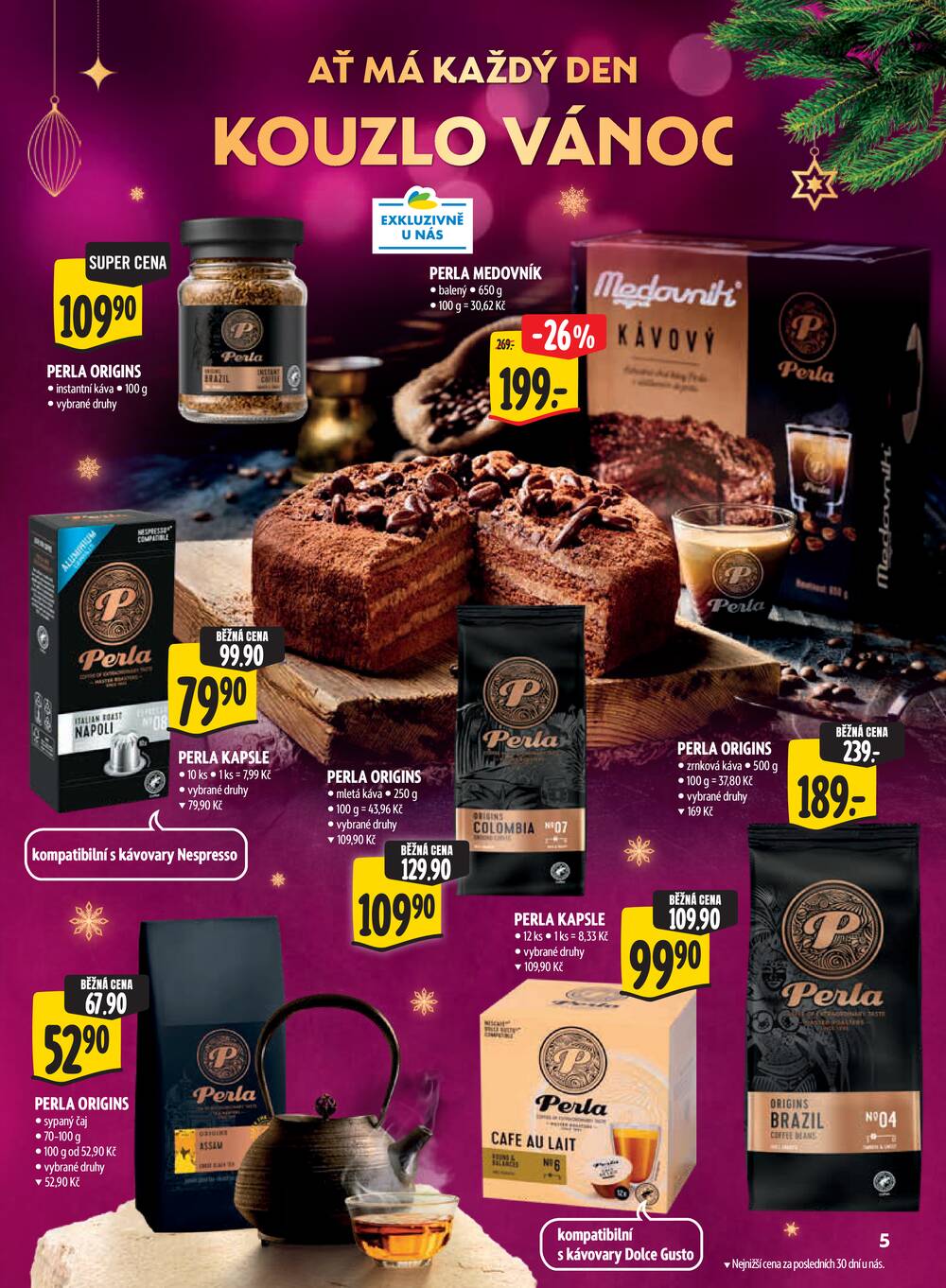 Leták Albert - Albert Supermarket katalog Vánoce od 29.10. do 17.11.2026 - strana 5 Leták Albert - Albert Supermarket katalog Vánoce od 29.10. do 17.11.2026 - strana 5