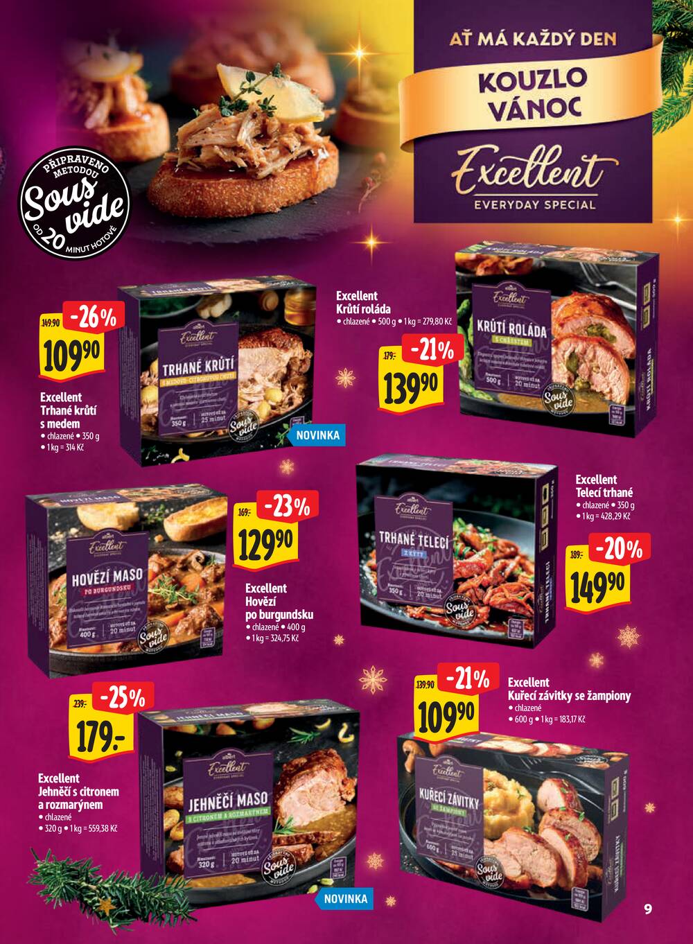 Leták Albert - Albert Supermarket katalog Vánoce od 29.10. do 17.11.2026 - strana 9