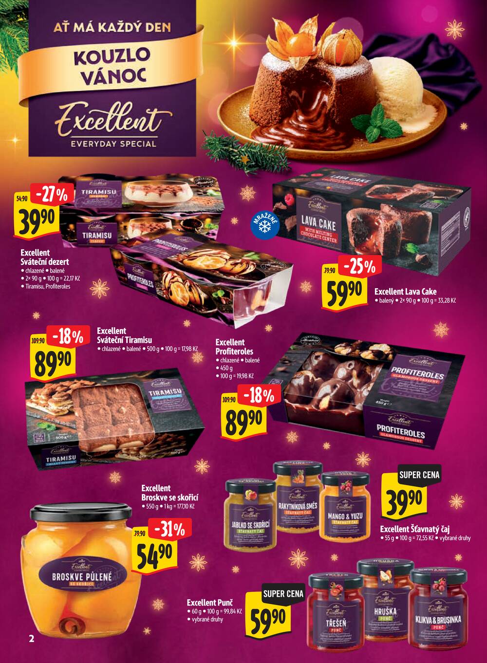Leták Albert - Albert Hypermarket katalog Vánoce od 29.10. do 17.11.2026 - strana 2 Leták Albert - Albert Hypermarket katalog Vánoce od 29.10. do 17.11.2026 - strana 2