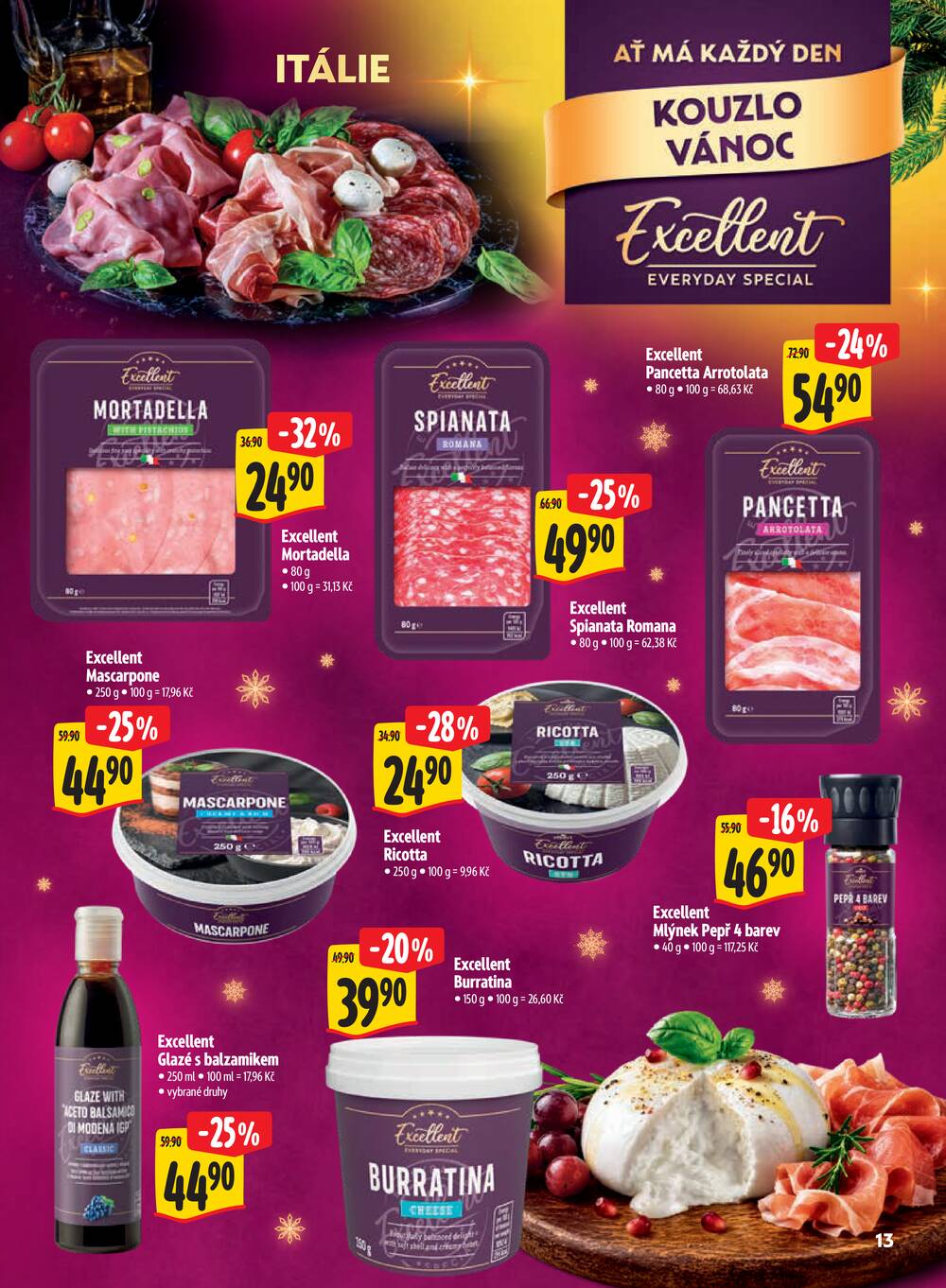 Leták Albert - Albert  Hypermarket katalog Vánoce od 29.10. do 17.11.2026 - strana 13